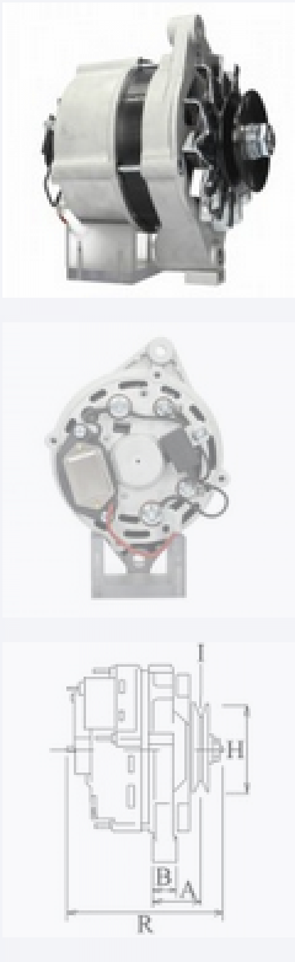 ALTERNATORE VOLVO PENTA 873770 EQUIVALENTE